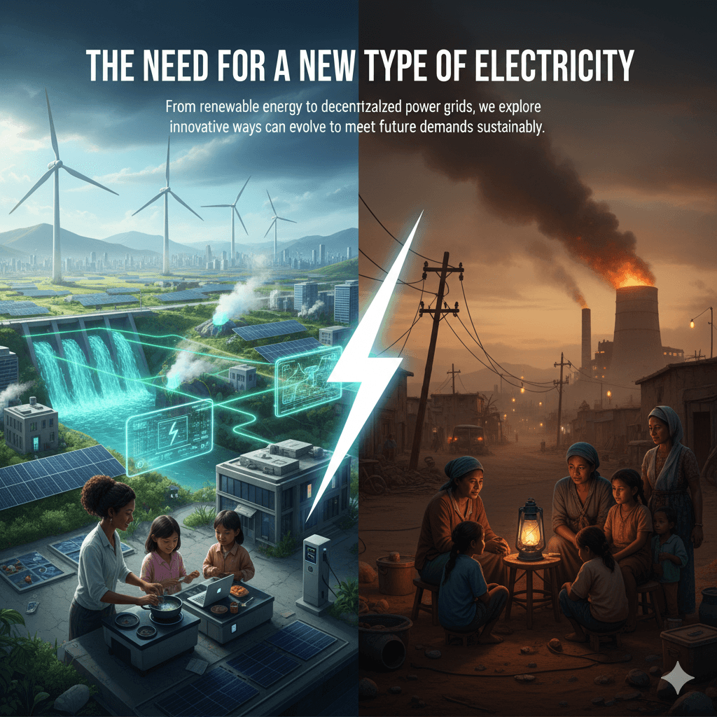 The Need for a New Type of Electricity