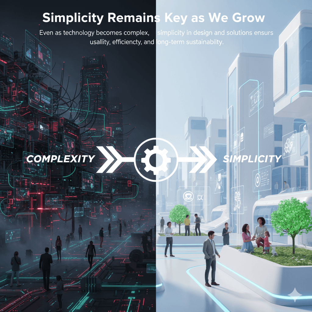 Simplicity Remains Key as We Grow