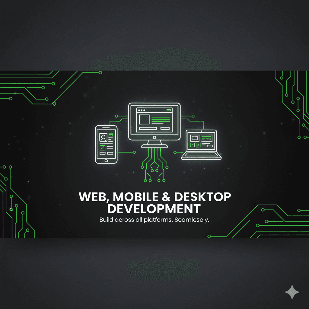 Web, Desktop & Mobile Apps